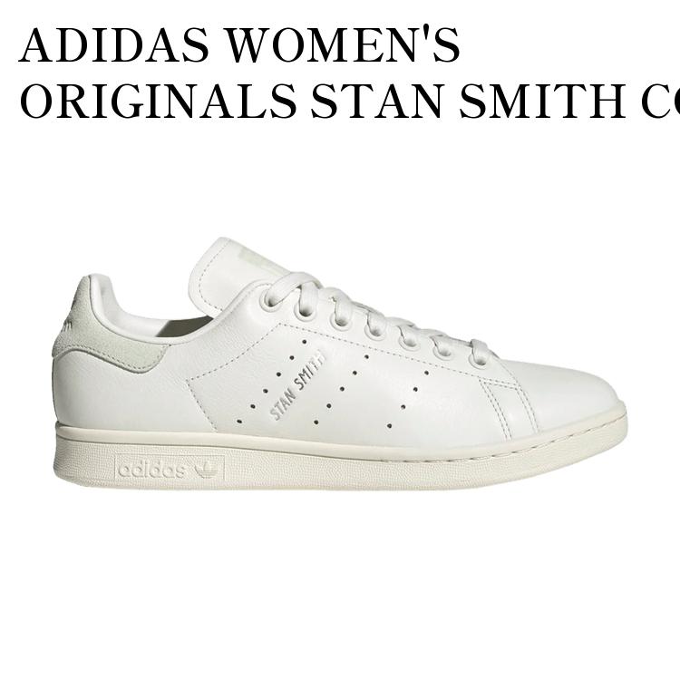 【お取り寄せ商品】ADIDAS WOMEN'S ORIGINALS STAN SMITH CORE WHITE/LINEN GREEN/SILVER METALLIC アディダス ウィメンズ オリジナルス スタンスミス コアホワイト/リネングリーン/シルバーメタリック HQ6659
