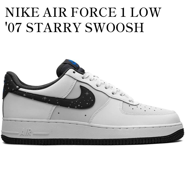 【海外限定 お取り寄せ商品】NIKE AIR FORCE 1 LOW '07 STARRY SWOOSH FV6656-100 メンズ レディース 人気 おしゃれ