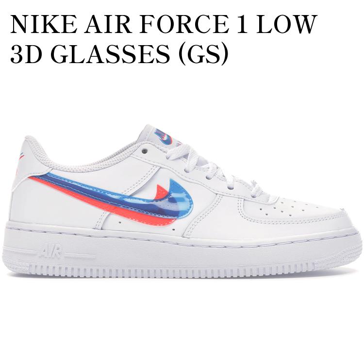 【海外限定 お取り寄せ商品】NIKE AIR FORCE 1 LOW 3D GLASSES (GS) BV2551-100 メンズ レディース 人気 おしゃれ|RAISE