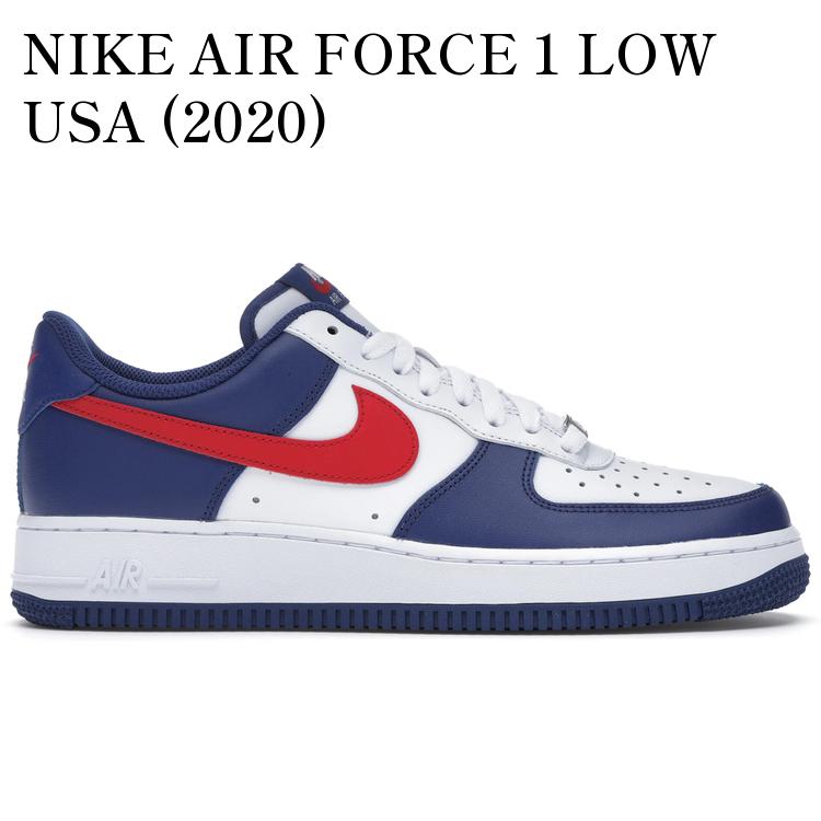 【海外限定 お取り寄せ商品】NIKE AIR FORCE 1 LOW USA (2020) CZ9164-100 メンズ レディース 人気 おしゃれ|RAISE