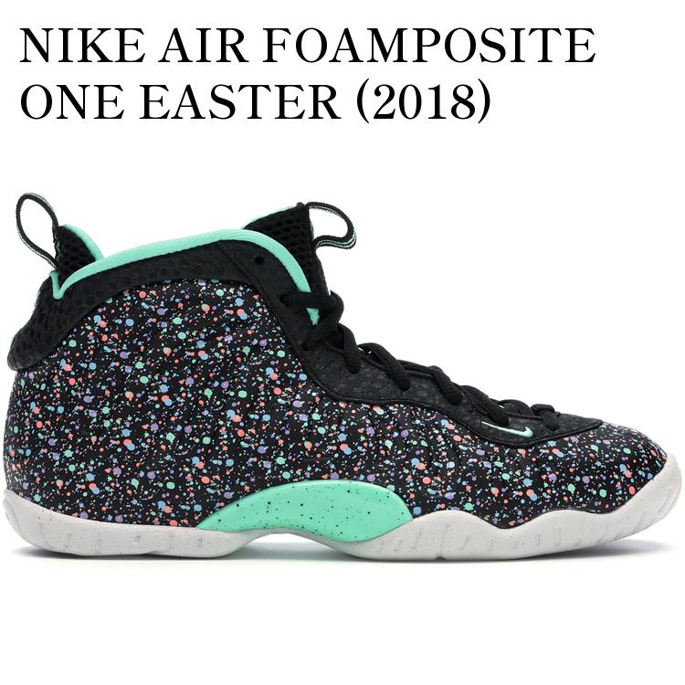 【海外限定 お取り寄せ商品】NIKE AIR FOAMPOSITE ONE EASTER (2018) (GS) 846077-004 メンズ レディース 人気 おしゃれ|RAISE