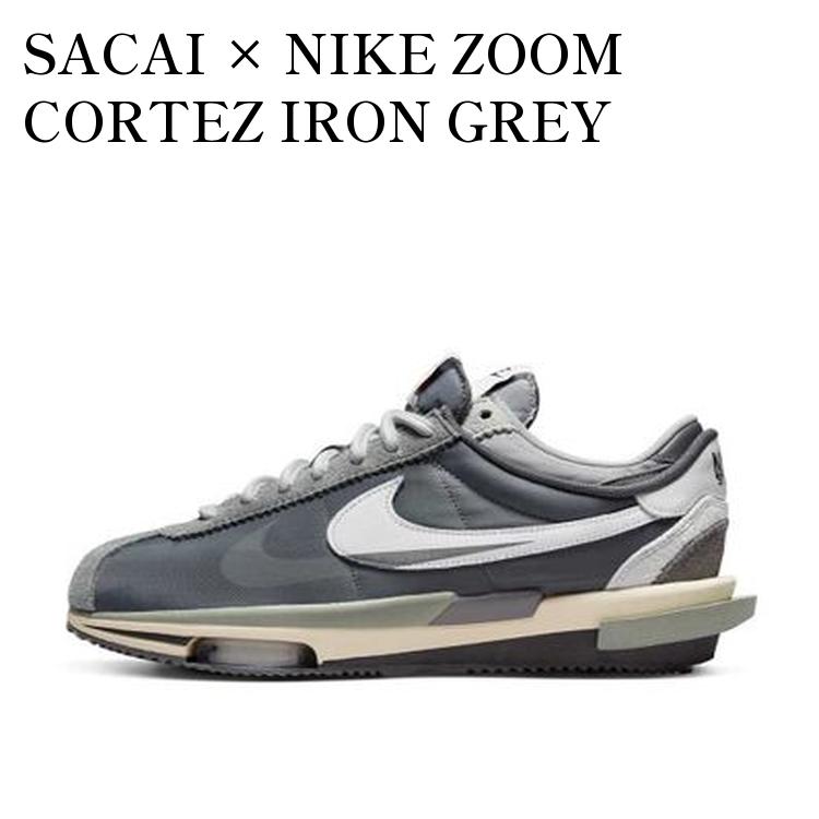 NIKE ZOOM コルテッツ SP 10.5 sacai 28.5 Buy Size 10 - Nike sacai x Zoom Cortez SP Iron Grey online