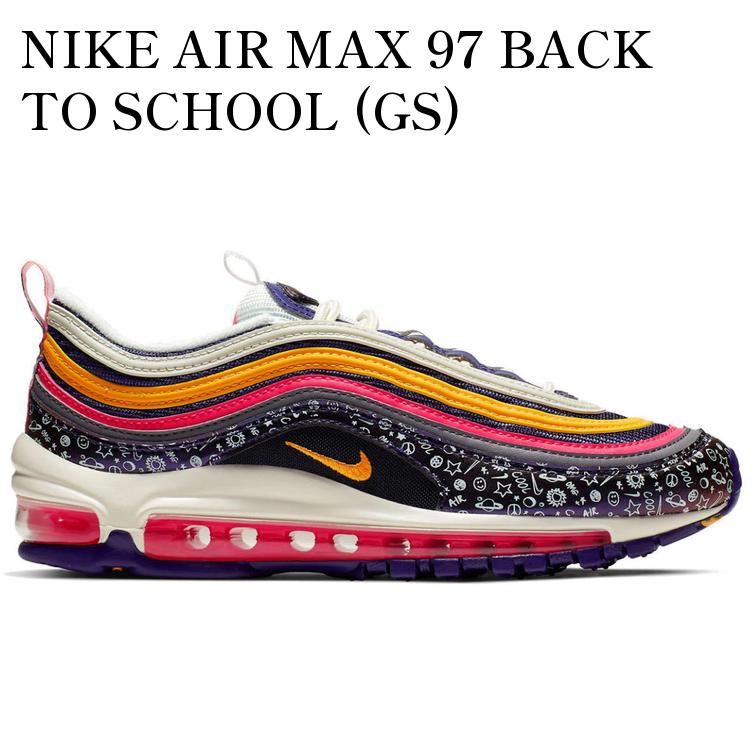 【海外限定 お取り寄せ商品】NIKE AIR MAX 97 BACK TO SCHOOL (GS) CI9929-500 メンズ レディース 人気 おしゃれ|RAISE