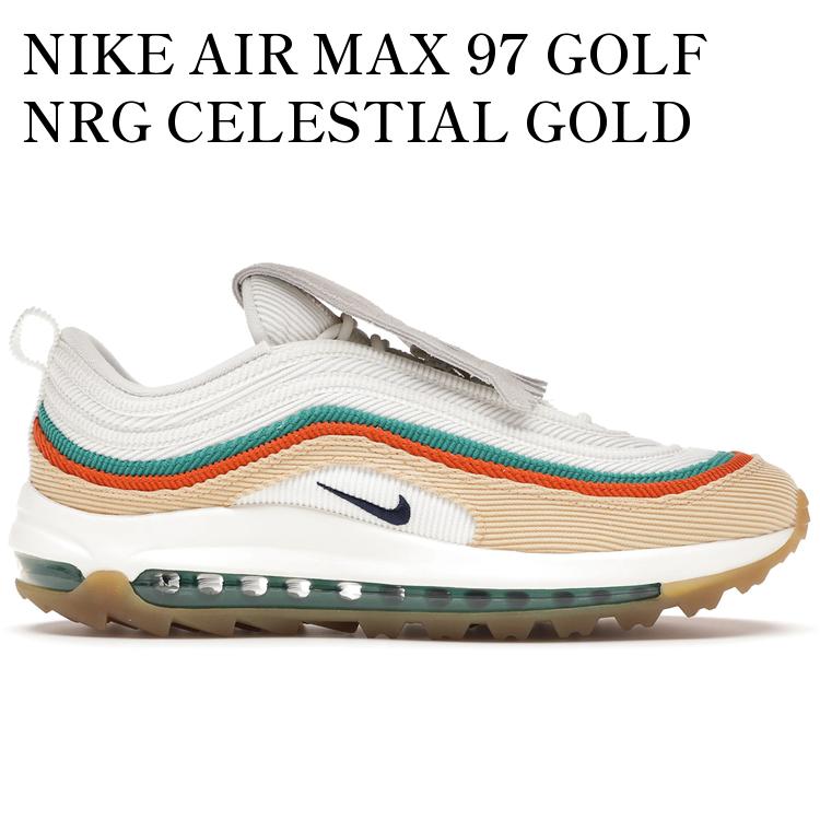 【海外限定 お取り寄せ商品】NIKE AIR MAX 97 GOLF NRG CELESTIAL GOLD CJ0563-200 メンズ レディース 人気 おしゃれ|RAISE