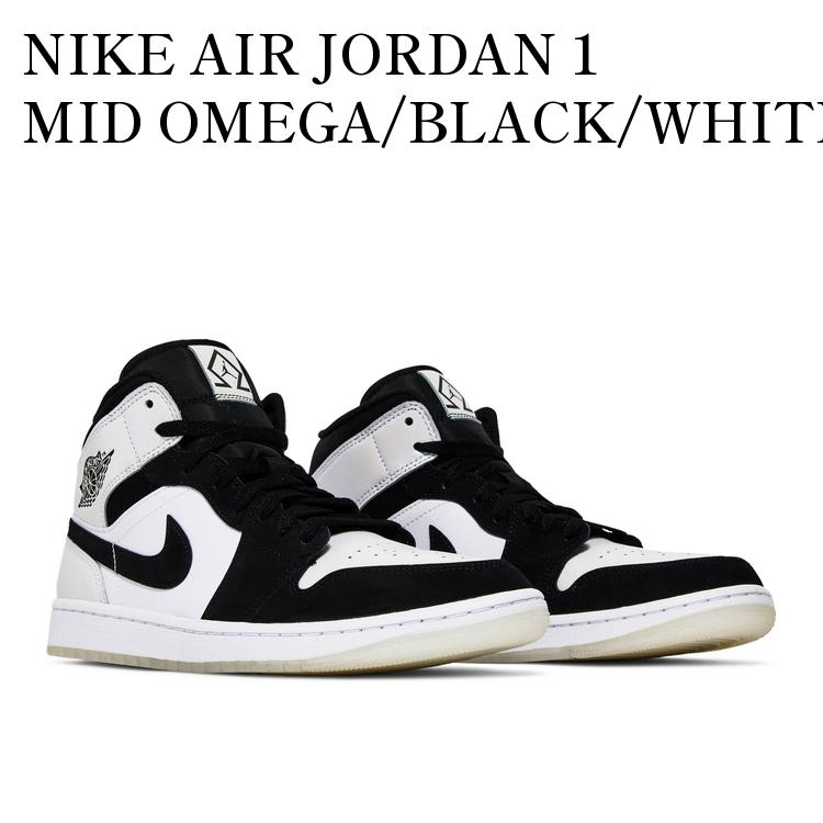 楽天市場】Nike Air Jordan 1 Mid Omega/Black/White ナイキ