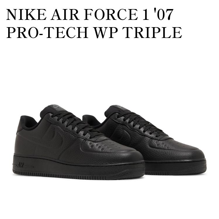 Nike Air Force 1 ブラック/プロテック Nike Air Force 1 Low '07 Pro-Tech Waterproof Triple Black