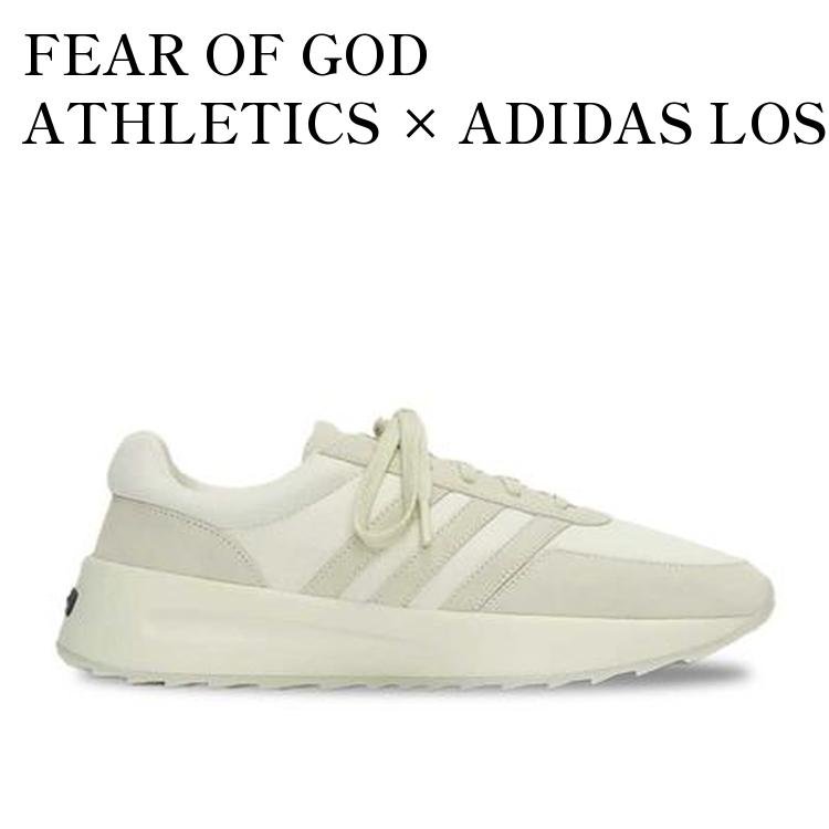 【お取り寄せ商品】FEAR OF GOD ATHLETICS × ADIDAS LOS ANGELES RUNNER PALE YELLOW フィア オブ ゴッド アスレチックス × アディダス ロサンゼルス ランナー ペールイエロー IH2275 メンズ レディース 人気 おしゃれ|RAISE
