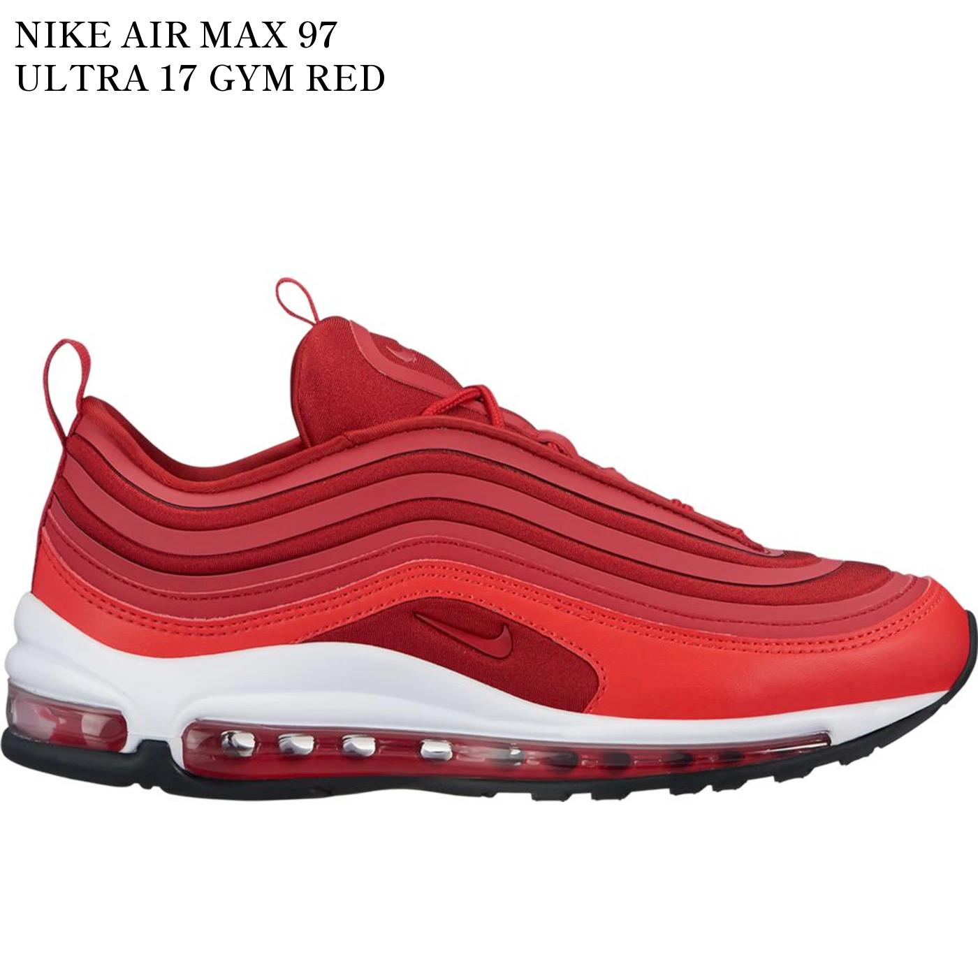 【海外限定 お取り寄せ商品】NIKE AIR MAX 97 ULTRA 17 GYM RED (WOMEN'S) 917704-601 メンズ レディース 人気 おしゃれ｜RAISE 62,150円