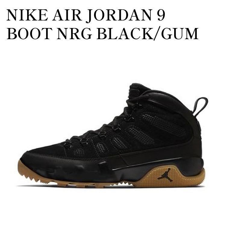 楽天市場】【お取り寄せ商品】NIKE AIR JORDAN 9 BOOT NRG BLACK/GUM