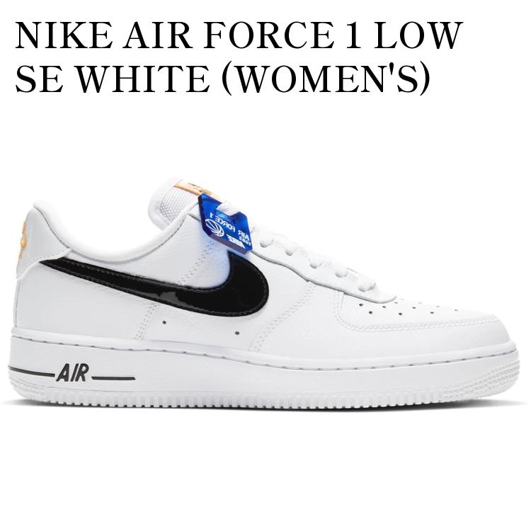 【海外限定 お取り寄せ商品】NIKE AIR FORCE 1 LOW SE WHITE (WOMEN'S) CI3446-100 メンズ レディース 人気 おしゃれ