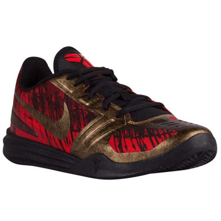 【海外限定 お取り寄せ商品】NIKE KB MENTALITY BLACK METALLIC GOLD CHILLING RED 704942-008 メンズ レディース|RAISE