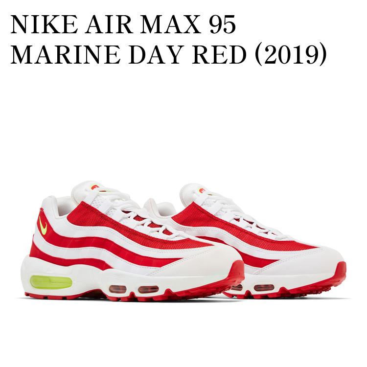 楽天市場】NIKE AIR MAX 95 white/volt-white MARINE DAY cq3644