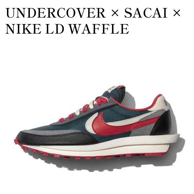 楽天市場】UNDERCOVER × sacai × Nike LD Waffle Midnight Spruce/Pale