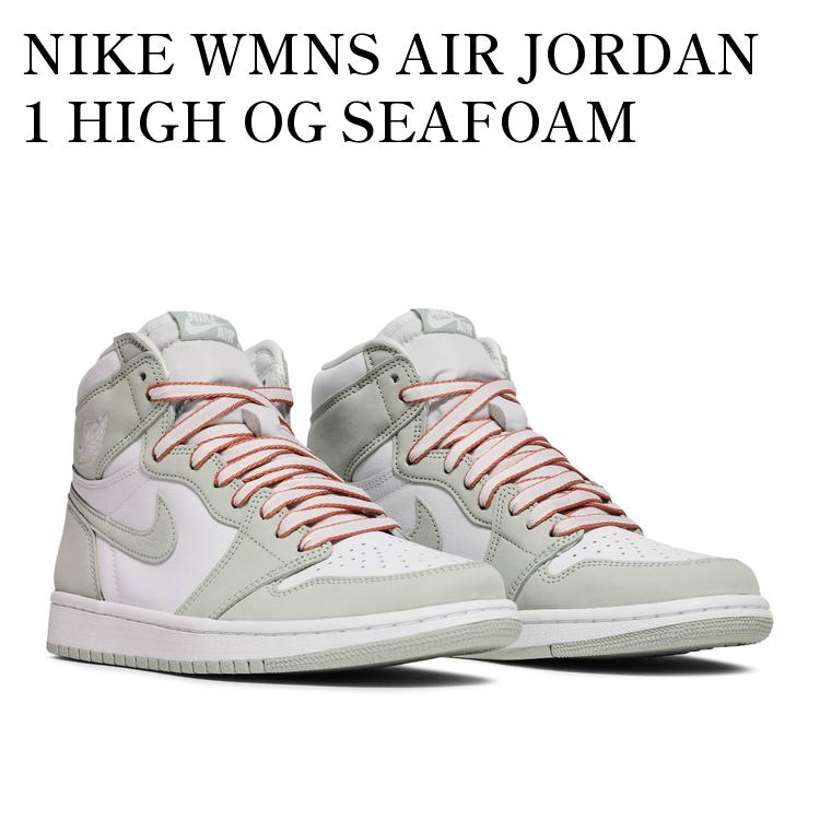 楽天市場】NIKE WMNS AIR JORDAN 1 HI OG seafoam/white-heling