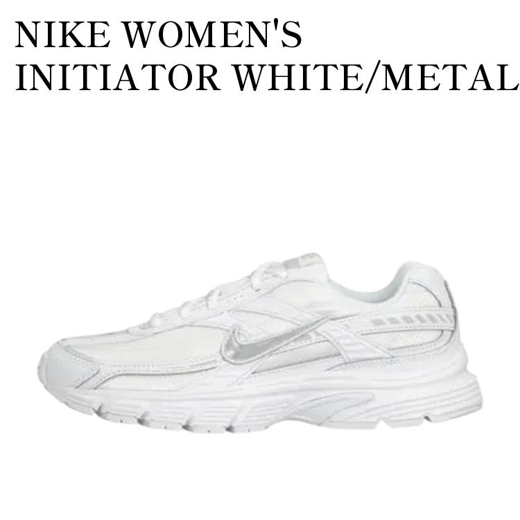 【お取り寄せ商品】NIKE WOMEN'S INITIATOR WHITE/METALLIC SILVER/PHOTON DUST ナイキ ウィメンズ イニシエーター ホワイト/メタリックシルバー/フォトンダスト 394053-100 メンズ レディース 人気 おしゃれ