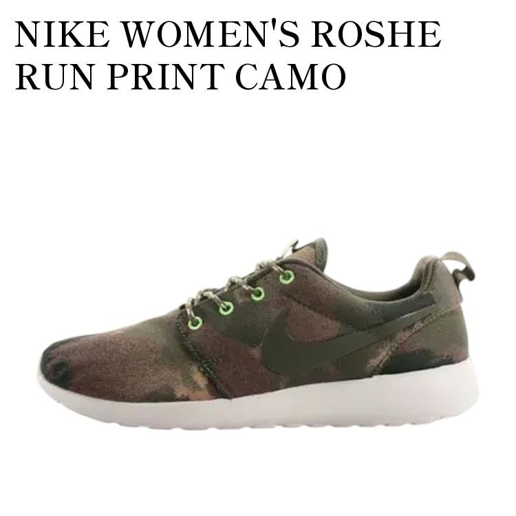【お取り寄せ商品】NIKE WOMEN'S ROSHE RUN PRINT CAMO ナイキ ウィメンズ ローシ ラン プリント カモ 599432-200 メンズ レディース 人気 おしゃれ｜RAISE