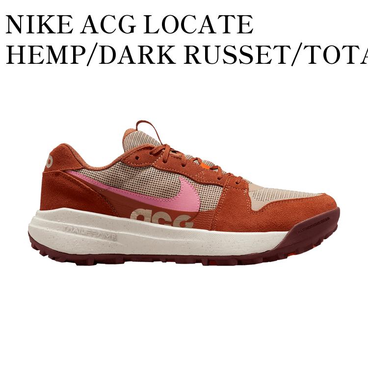 【楽天市場】【お取り寄せ商品】NIKE ACG LOCATE HEMP/DARK RUSSET/TOTAL ORANGE/CORAL ...