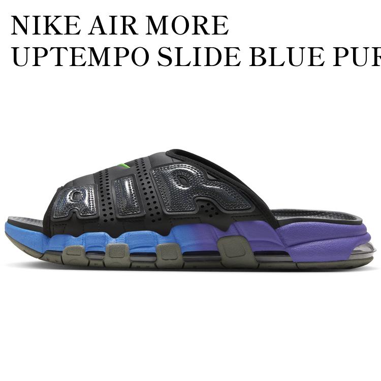 #新品未使用Nike AIR MOREアップテンポスポーツサンダル ネイビー29 NIKE（ナイキ） サンダル AIR MORE UPTEMPO SLIDE エア モア アップ