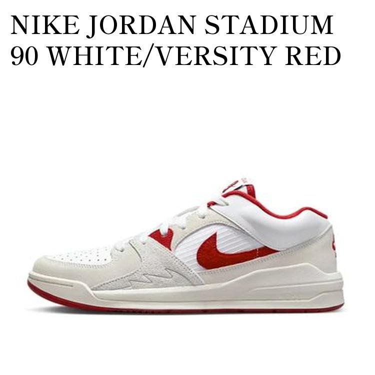 Nike Jordan スタジアム 90 ホワイト/レッド Men’s 27.5 Amazon | [ナイキ] ジョーダン スタジアム 90 JORDAN STADIUM 90