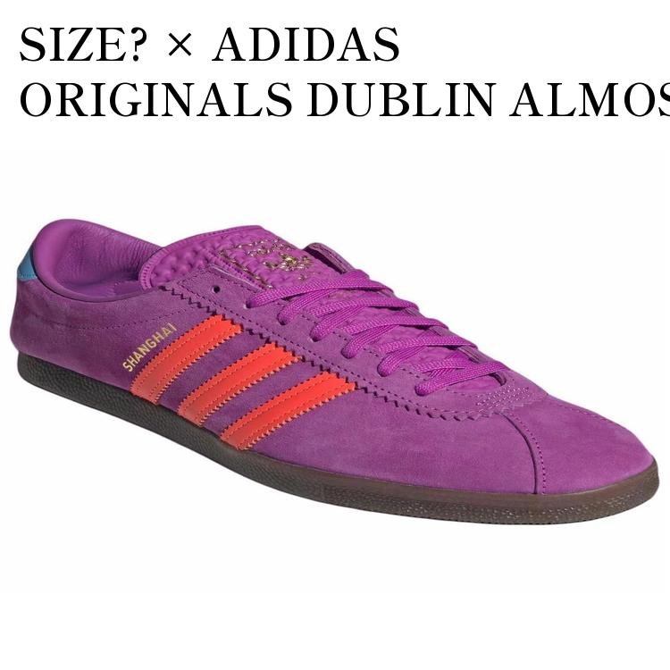 【お取り寄せ商品】SIZE? &times; ADIDAS ORIGINALS DUBLIN ALMOST YELLOW/SHADOW BROWN/GUM 5 サイズ? &times; アディダスオリジナルス ダブリン オールモストイエロー/シャドウブラウン/ガム5 JS1378 メンズ レディース 人気 おしゃれ｜RAISE