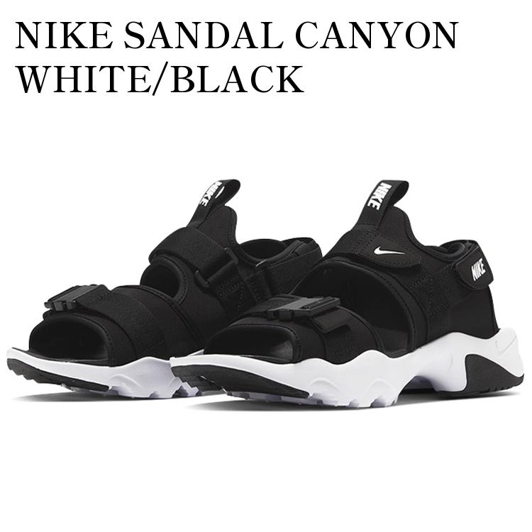 楽天市場】NIKE CANYON SANDAL black/white-black ci8797-002