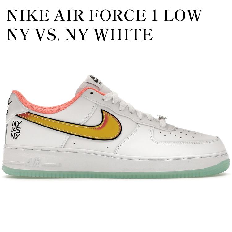 【海外限定 お取り寄せ商品】NIKE AIR FORCE 1 LOW NY VS. NY WHITE CRIMSON PULSE IH4962-100 メンズ レディース 人気 おしゃれ