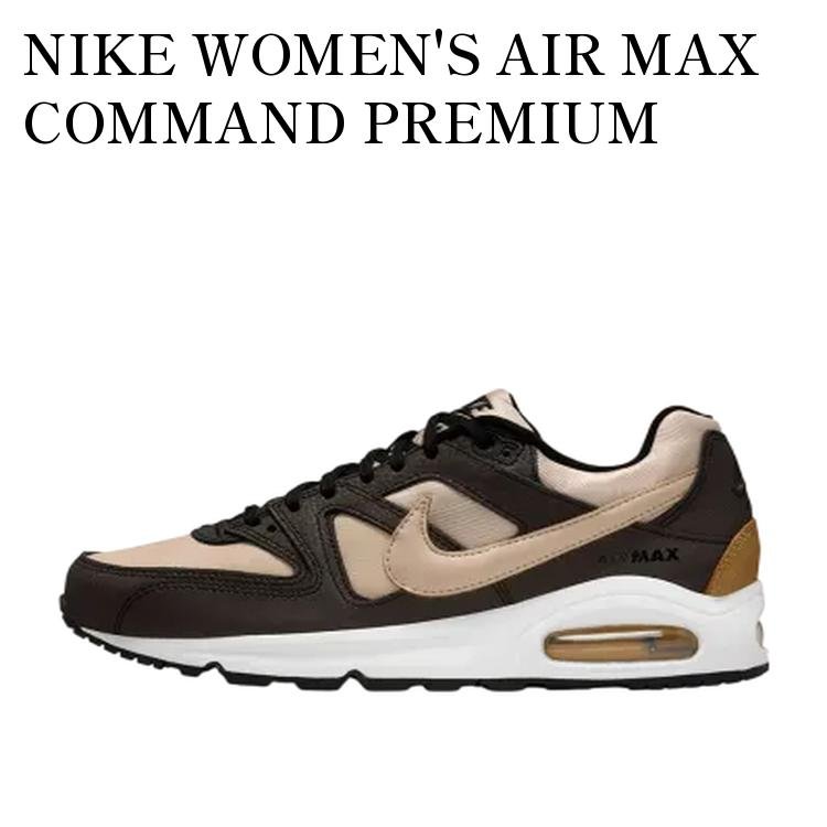 【お取り寄せ商品】NIKE WOMEN'S AIR MAX COMMAND PREMIUM OATMEAL/BLACK/METALLIC GOLD STAR/WHITE ナイキ ウィメンズ エアマックス コマンド プレミアム オートミール/ブラック/メタリックゴールドスター/ホワイト 718896-101 メンズ レディース 人気 おしゃれ｜RAISE