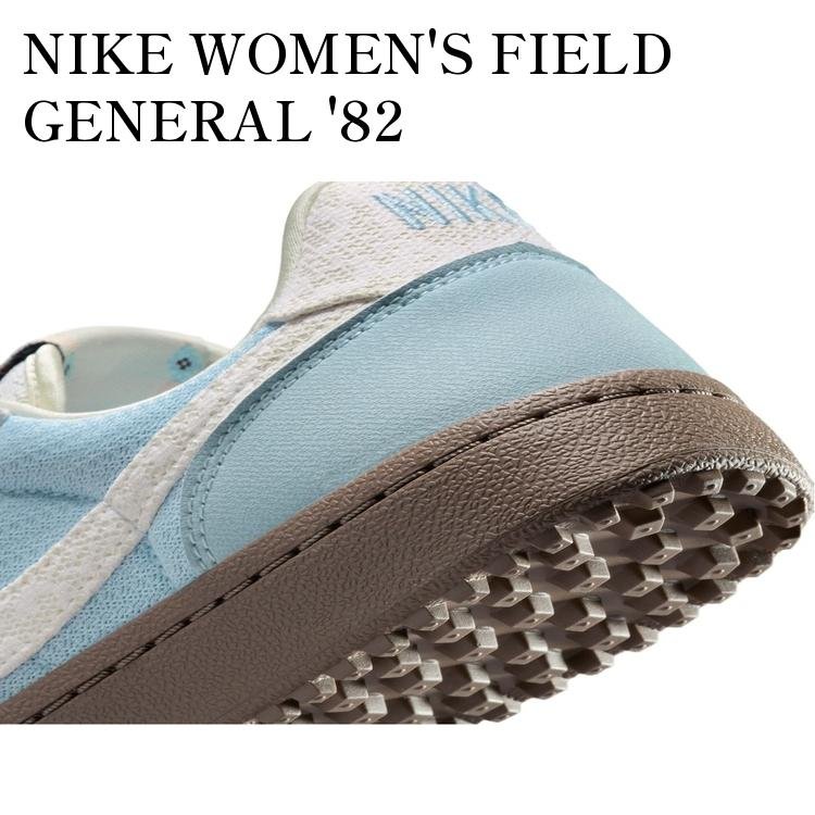 【お取り寄せ商品】NIKE WOMEN'S FIELD GENERAL '82 CROCHET/CELESTINE BLUE ナイキ ウィメンズ フィールドジェネラル '82 クロシェ/セレスティンブルー IH7350-402 メンズ レディース 人気 おしゃれ|RAISE