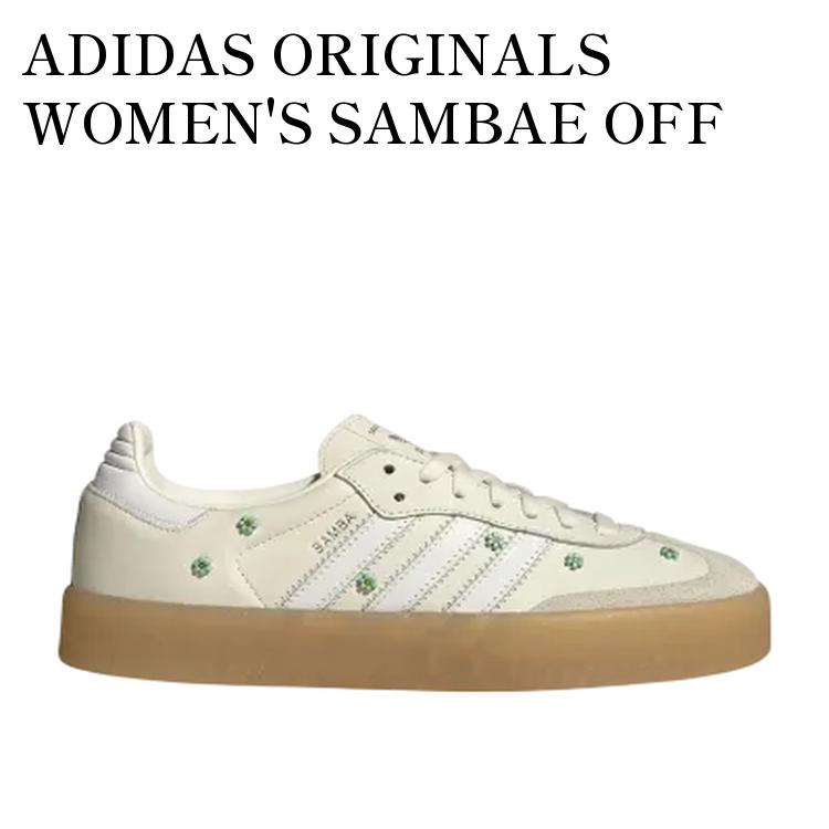 【お取り寄せ商品】ADIDAS ORIGINALS WOMEN'S SAMBAE OFF WHITE/CLOUD WHITE/CLEAR MINT アディダスオリジナルス ウィメンズ サンベイ オフホワイト/クラウドホワイト/クリアミント JS3953 メンズ レディース 人気 おしゃれ|RAISE
