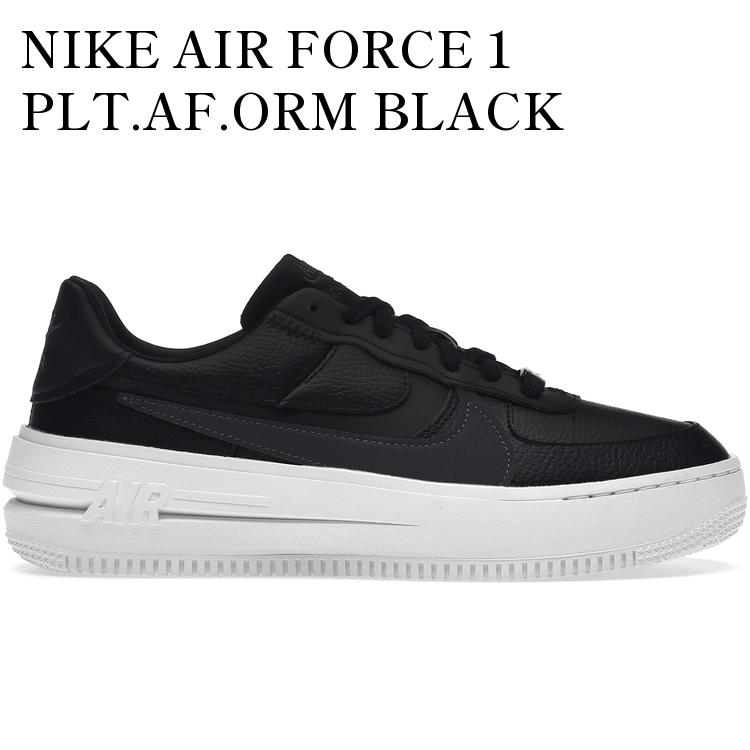 【海外限定 お取り寄せ商品】NIKE AIR FORCE 1 PLT.AF.ORM BLACK (WOMEN'S) DJ9946-001 メンズ レディース 人気 おしゃれ