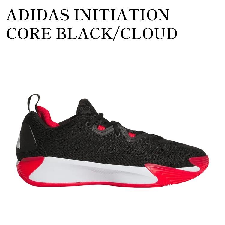 【お取り寄せ商品】ADIDAS INITIATION CORE BLACK/CLOUD WHITE/PURE RUBY アディダス イニシエーション コアブラック/クラウドホワイト/ピュアルビー JS0464 メンズ レディース 人気 おしゃれ｜RAISE