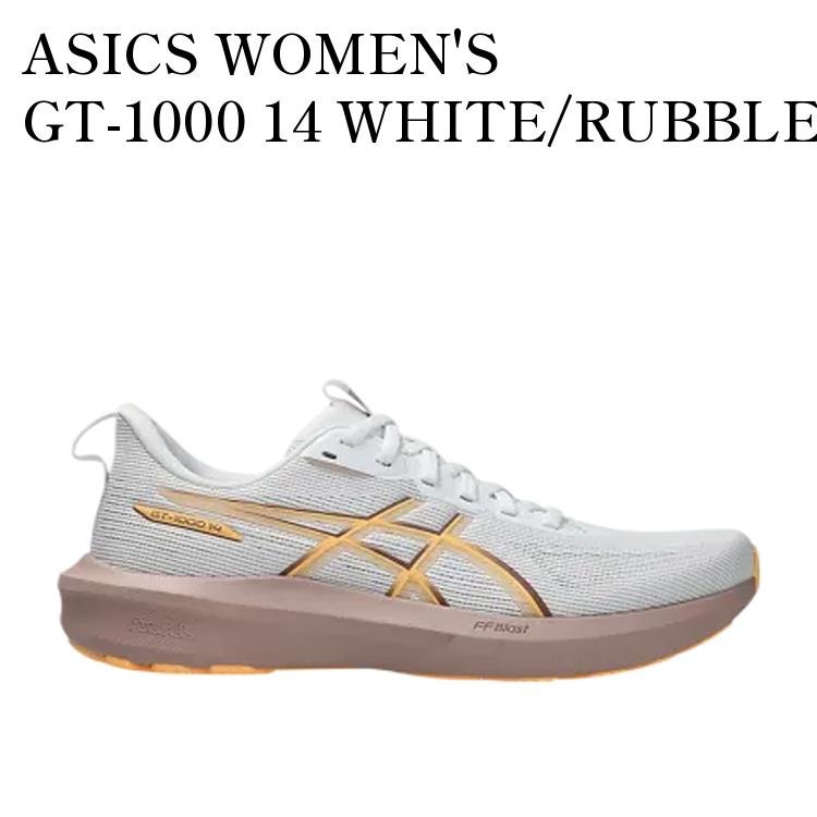 【楽天市場】【お取り寄せ商品】ASICS WOMEN'S GT-1000 14 WHITE/RUBBLE RED アシックス ウィメンズ