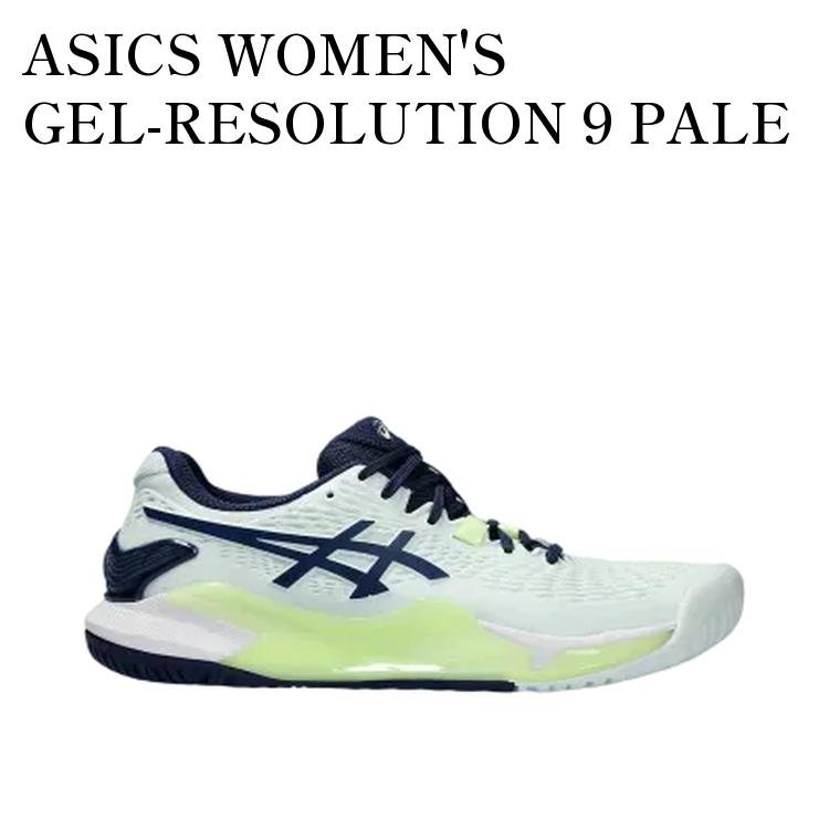 【お取り寄せ商品】ASICS WOMEN'S GEL-RESOLUTION 9 PALE MINT/BLUE EXPANSE アシックス ウィメンズ ゲルレゾリューション9 ペールミント/ブルーエクスパンス 1042A208-301 メンズ レディース 人気 おしゃれ｜RAISE 48,695円