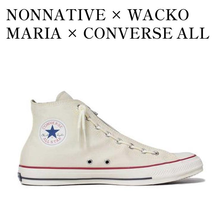 靴 WACKO MARIA CONVERSE ALL STAR 27.5cm Converse Wacko Maria | Grailed