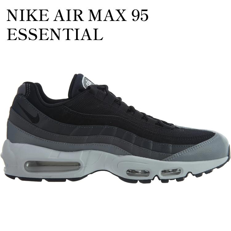 楽天市場】NIKE AIR MAX 95 ESSENTIAL black/white-sequoia 749766-034
