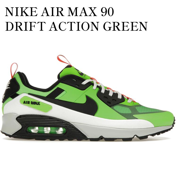 【海外限定 お取り寄せ商品】NIKE AIR MAX 90 DRIFT ACTION GREEN FB2877-300 メンズ レディース 人気 おしゃれ