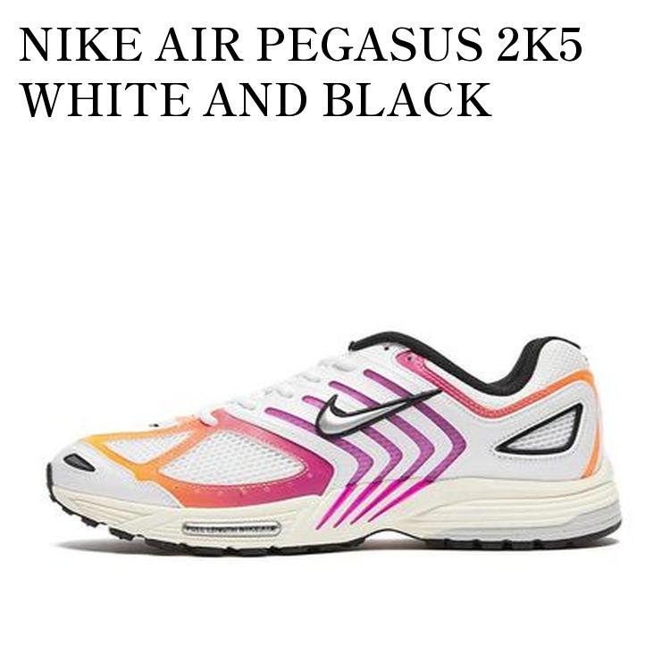 【お取り寄せ商品】NIKE AIR PEGASUS 2K5 WHITE AND BLACK ナイキ エアペガサス 2K5 ホワイト アンド ブラック FV6383-100 メンズ レディース 人気 おしゃれ｜RAISE 20,196円