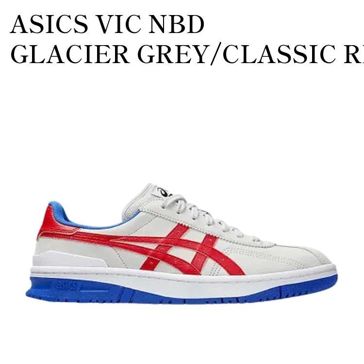 【お取り寄せ商品】ASICS VIC NBD GLACIER GREY/CLASSIC RED アシックス ヴィック NBD グレイシャー/クラシックレッド 1201A726-020 メンズ レディース 人気 おしゃれ 33,541円