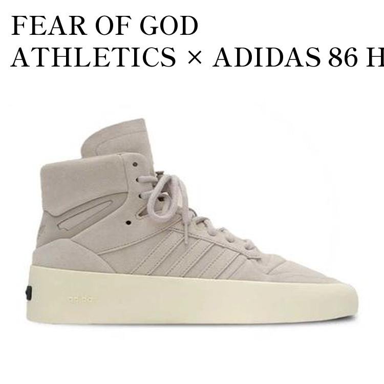 【お取り寄せ商品】FEAR OF GOD ATHLETICS × ADIDAS 86 HI SESAME フィア オブ ゴッド アスレチックス × アディダス 86 ハイ セサミ IF6683 メンズ レディース 人気 おしゃれ|RAISE