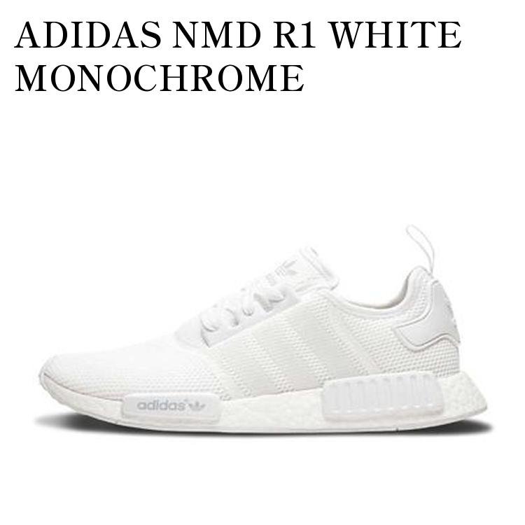 【お取り寄せ商品】ADIDAS NMD R1 WHITE MONOCHROME アディダス NMD R1. ホワイト モノクローム S79166 メンズ レディース 人気 おしゃれ｜RAISE 31,973円