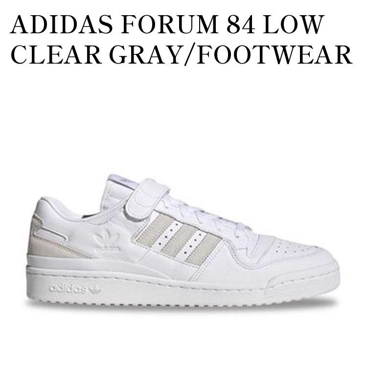 【お取り寄せ商品】ADIDAS FORUM 84 LOW CLEAR GRAY/FOOTWEAR WHITE/SILVER METALLIC アディダス フォーラム84 ロー クリア グレー/フットウェア ホワイト/シルバー メタリック HP5518 メンズ レディース 人気 おしゃれ｜RAISE