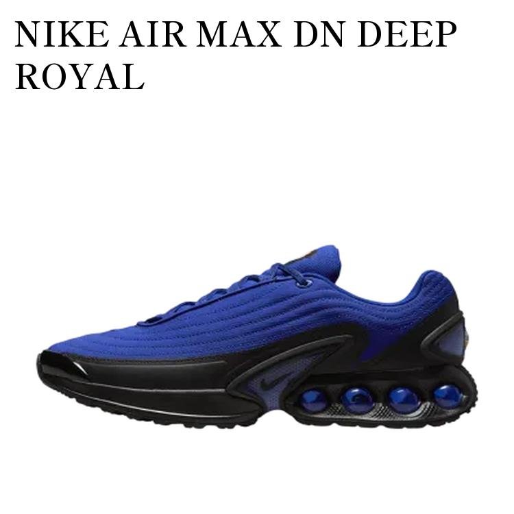 【お取り寄せ商品】NIKE AIR MAX DN DEEP ROYAL BLUE/BLACK/ALUMINUM/BLACK ナイキ エアマックスDN ディープロイヤルブルー/ブラック/アルミニウム/ブラック HV4528-400 メンズ レディース 人気 おしゃれ|RAISE