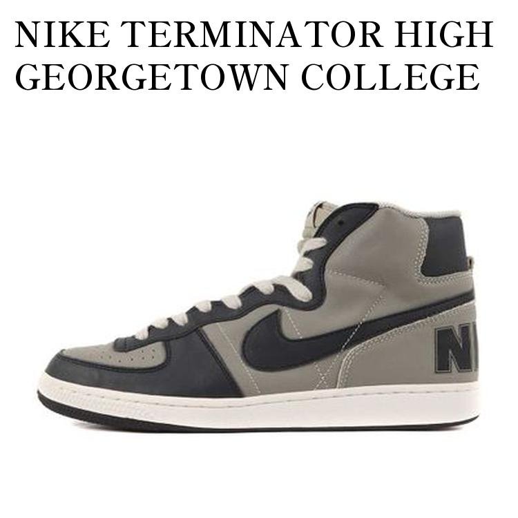 【お取り寄せ商品】NIKE TERMINATOR HIGH GEORGETOWN COLLEGE GREY/OBDISIAN ナイキ ターミネーター ハイ ジョージタウン カレッジグレー/オブディジアン 307147-041 メンズ レディース 人気 おしゃれ｜RAISE 36,563円