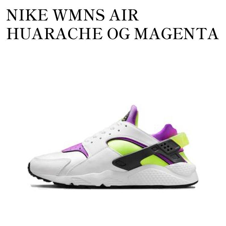 【お取り寄せ商品】NIKE WMNS AIR HUARACHE OG MAGENTA ナイキ ウィメンズ エアハラチ OG マゼンタ DH4439-101 メンズ レディース 人気 おしゃれ