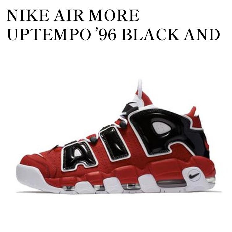 【お取り寄せ商品】NIKE AIR MORE UPTEMPO ’96 BLACK AND VARSITY RED (2021) ナイキ エアモアアップテンポ ’96 ブラック アンド バーシティレッド (2021) 921948-600-21 メンズ レディース 人気 おしゃれ