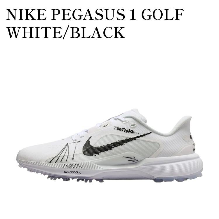 【お取り寄せ商品】NIKE PEGASUS 1 GOLF WHITE/BLACK ナイキ ペガサス1 ゴルフ ホワイト/ブラック IR3240-100 メンズ レディース 人気 おしゃれ|RAISE