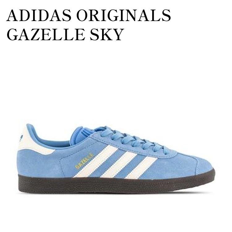【お取り寄せ商品】ADIDAS ORIGINALS GAZELLE SKY BLUE/WHITE/GUM アディダス オリジナルス ガゼル スカイブルー/ホワイト/ガム ID6104 メンズ レディース 人気 おしゃれ