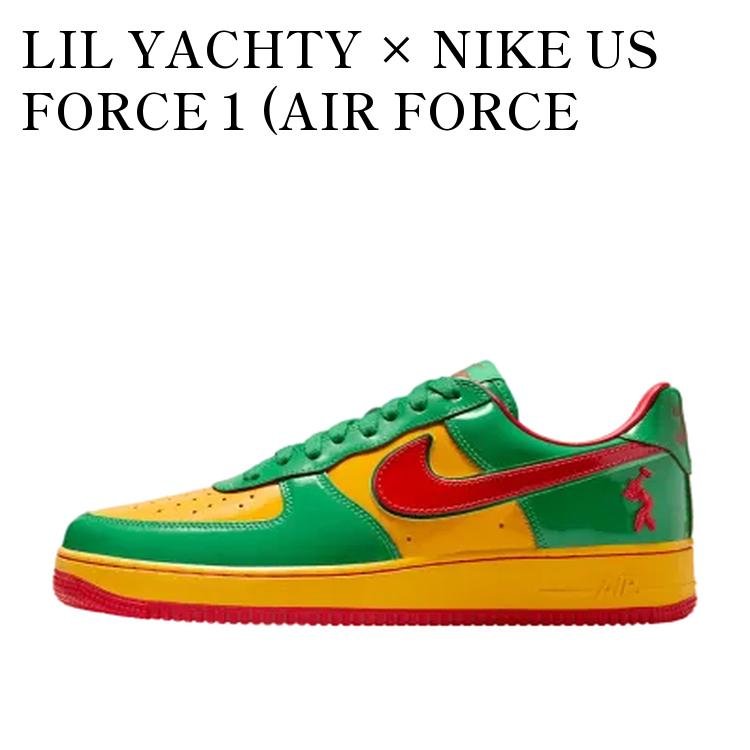 【お取り寄せ商品】LIL YACHTY × NIKE US FORCE 1 (AIR FORCE 1) LOW LUCKY GREEN リルヨッティ × ナイキ アスフォース1 (エアフォース1) ロー ラッキーグリーン IH4383-300 メンズ レディース 人気 おしゃれ|RAISE