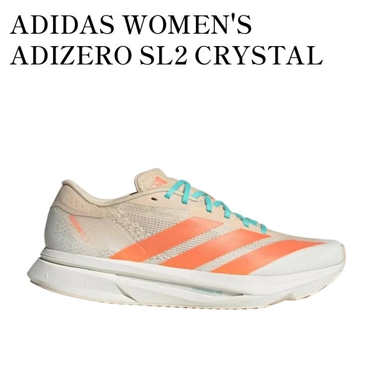 【お取り寄せ商品】ADIDAS WOMEN'S ADIZERO SL2 CRYSTAL SAND/SEMI CORAL/FLASH ORANGE アディダス ウィメンズ アディゼロ SL2 クリスタルサンド/セミコーラル/フラッシュオレンジ JQ2799 メンズ レディース 人気 おしゃれ｜RAISE 25,848円