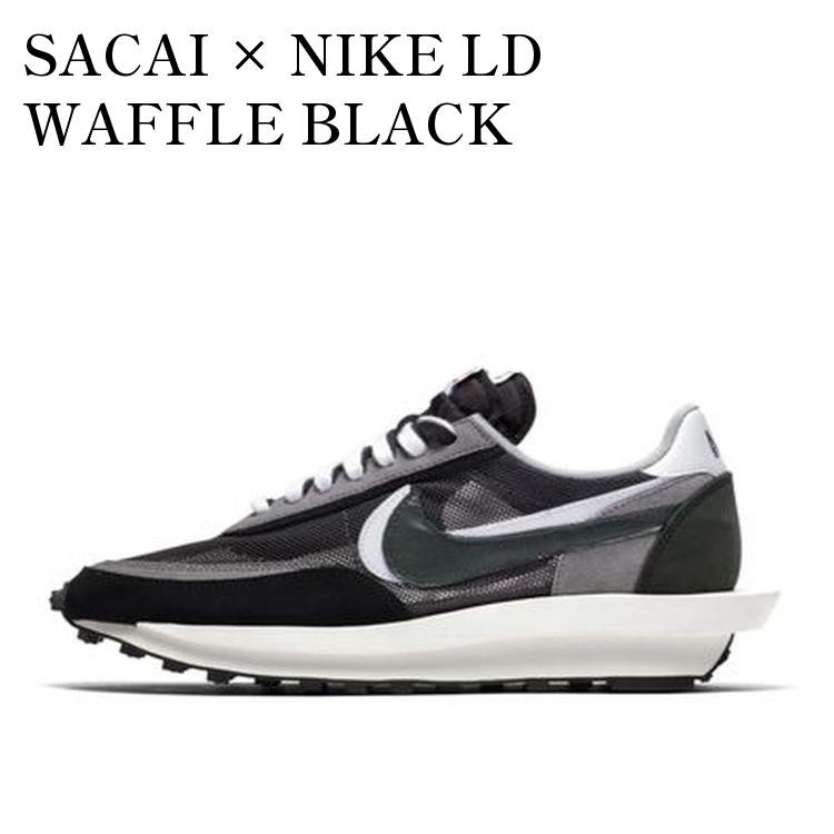 【お取り寄せ商品】SACAI × NIKE LD WAFFLE BLACK サカイ × ナイキ LD ワッフル ブラック BV0073-001 メンズ レディース 人気 おしゃれ|RAISE